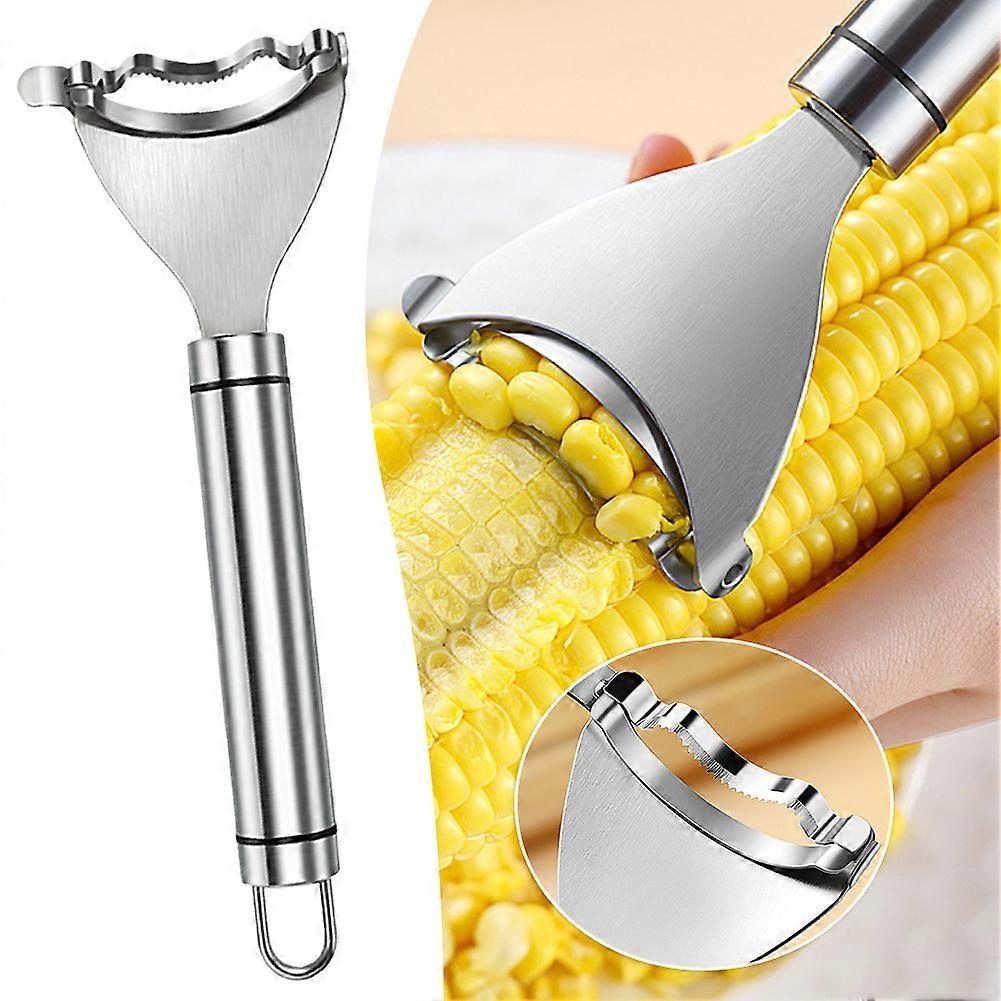 Stainless Steel Corn Peeler, Corn Kernel Separator, Corn Stripping Knife for Kitchen, Corn Grain Remover Tool