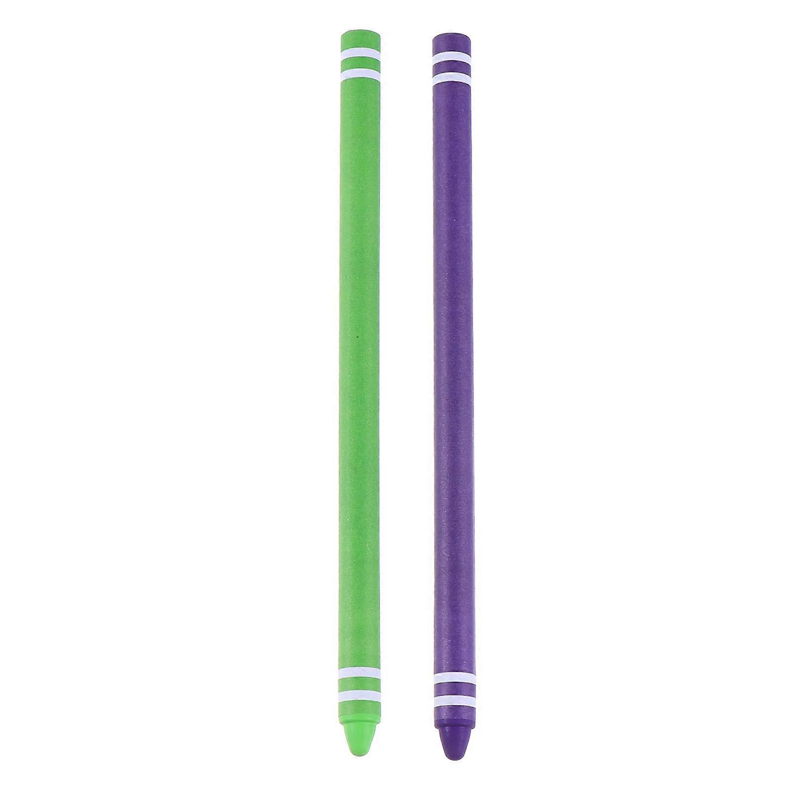 Capacitive Stylus Pens for Tablets Capacitive Stylus Pen Personal Use Green 17x1.2cm High Precision Touch No Writing Noise 2Pcs
