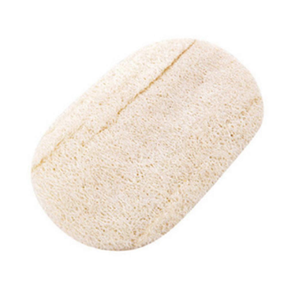Dishwashing Loofah Natural Loofah Sponge Scrubber Household Kitchen Cleaning Scouring Oil-free Absorbent 5Pcs