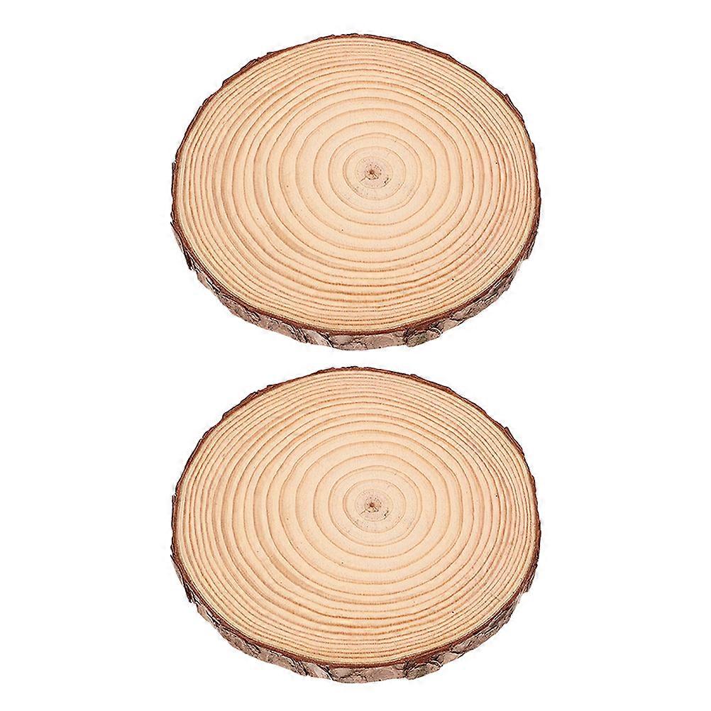 Cobblestone Style Stepping Stones Outdoor Garden Wooden Durable And Reusable For Landscaping Walkways 2Pcs