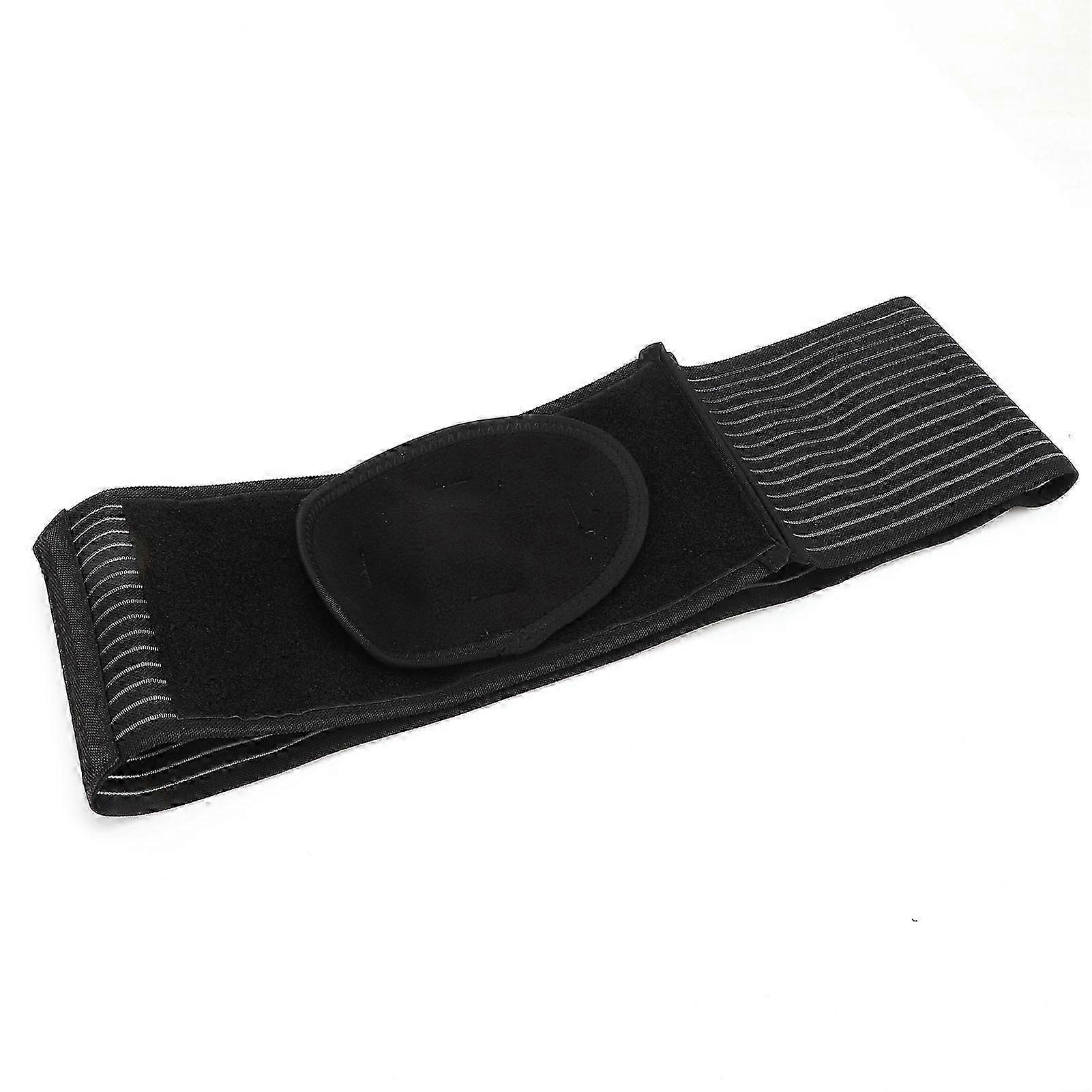 Umbilical Hernia Belt Elastic Breathable Comfortable Adjustable Belly Button Hernia Support Belt for Ventral Hernia L/XL