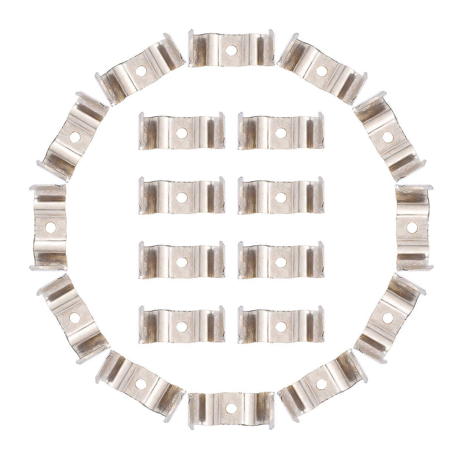 100 Pcs Light Tube Clips Bracket Hanger for LED and Fluorescent Light Fixtures