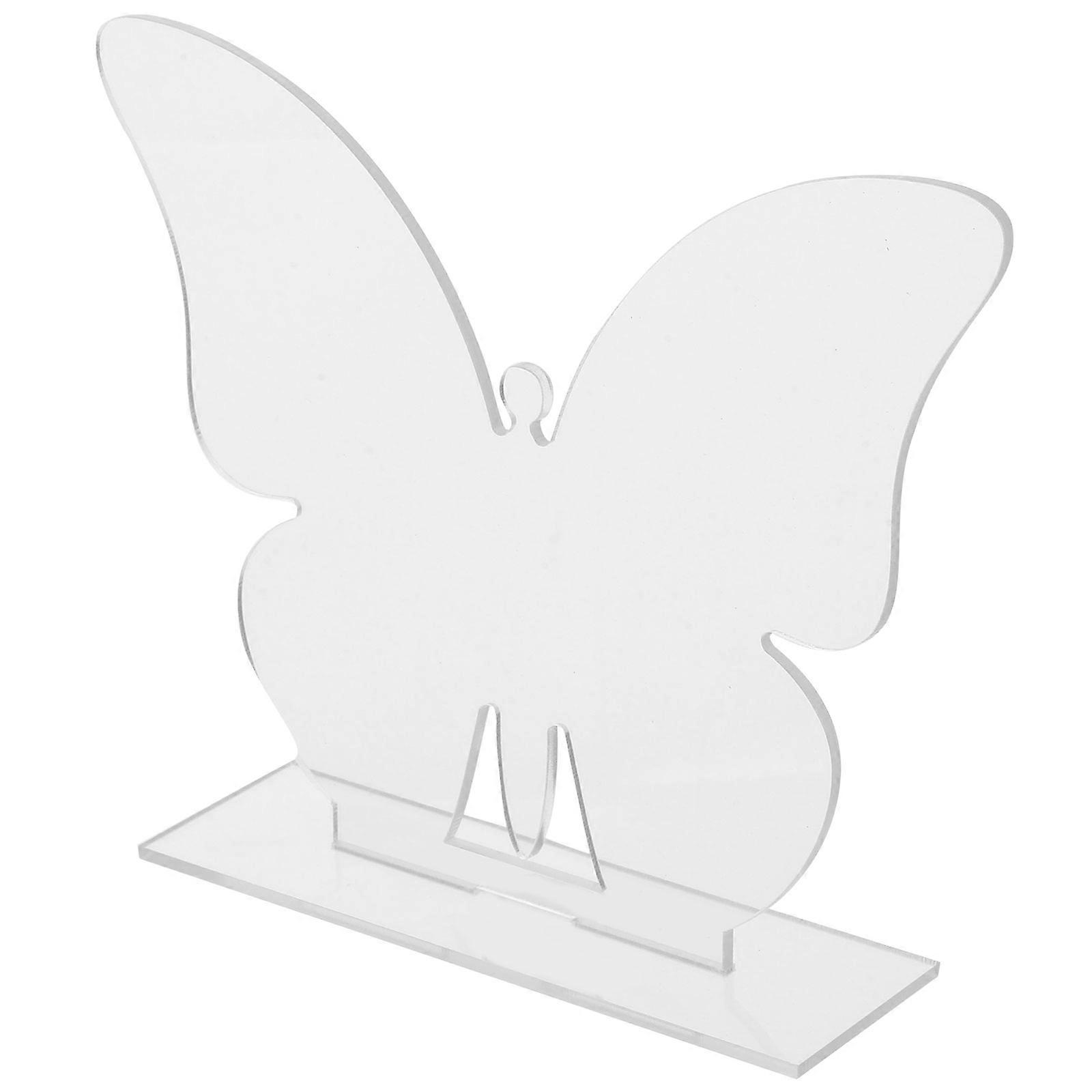Table Numbers For Wedding Elegant Table Numbers Signs Butterfly Shaped Writable 6 Sets