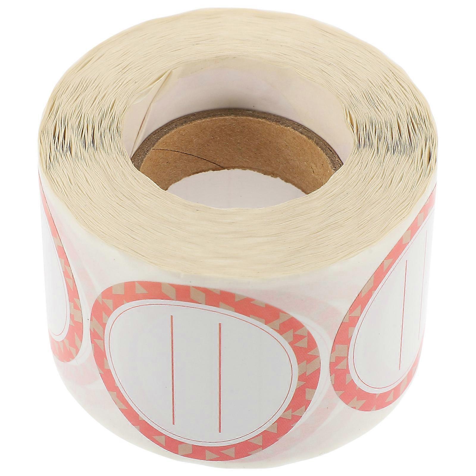 Self-Adhesive Stickers Seasoning Bottle Stickers For Bottles Distinguish Time And State Coated Paper 500 Sheets Per Roll