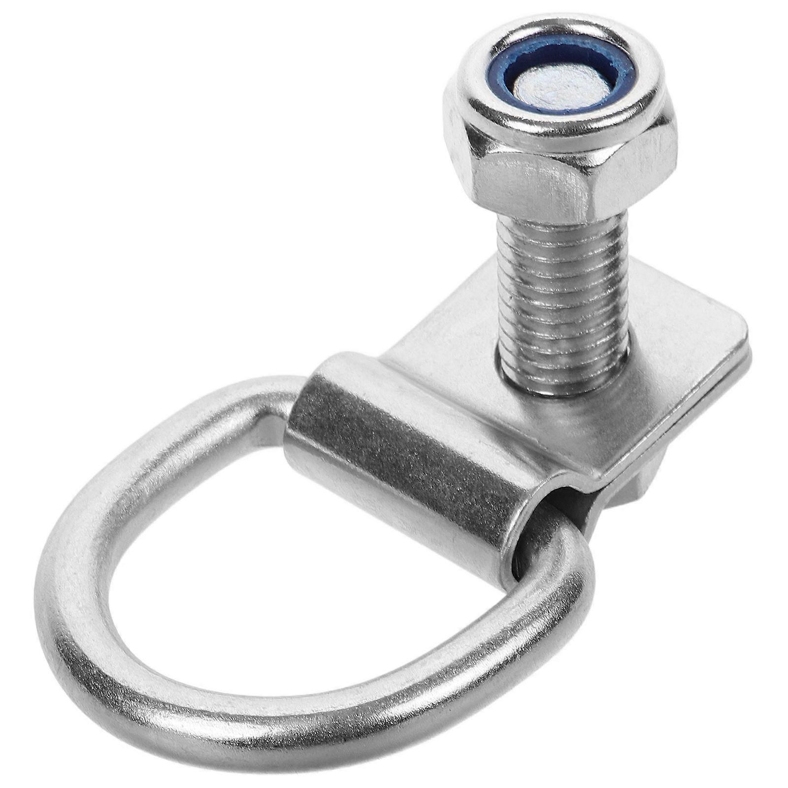 Car Cargo Towing Hook Ring Shape For Towing Operations High Strength Materials 8.00X5.50X0.60cm 1Set