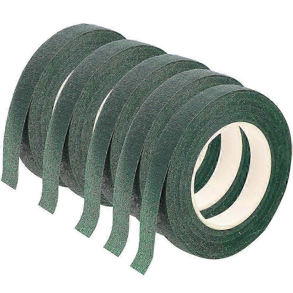 5 Rolls of Floral Stem Wrapping Tape Floral Tape Florist Craft Projects Tapes Wrapping Accessory