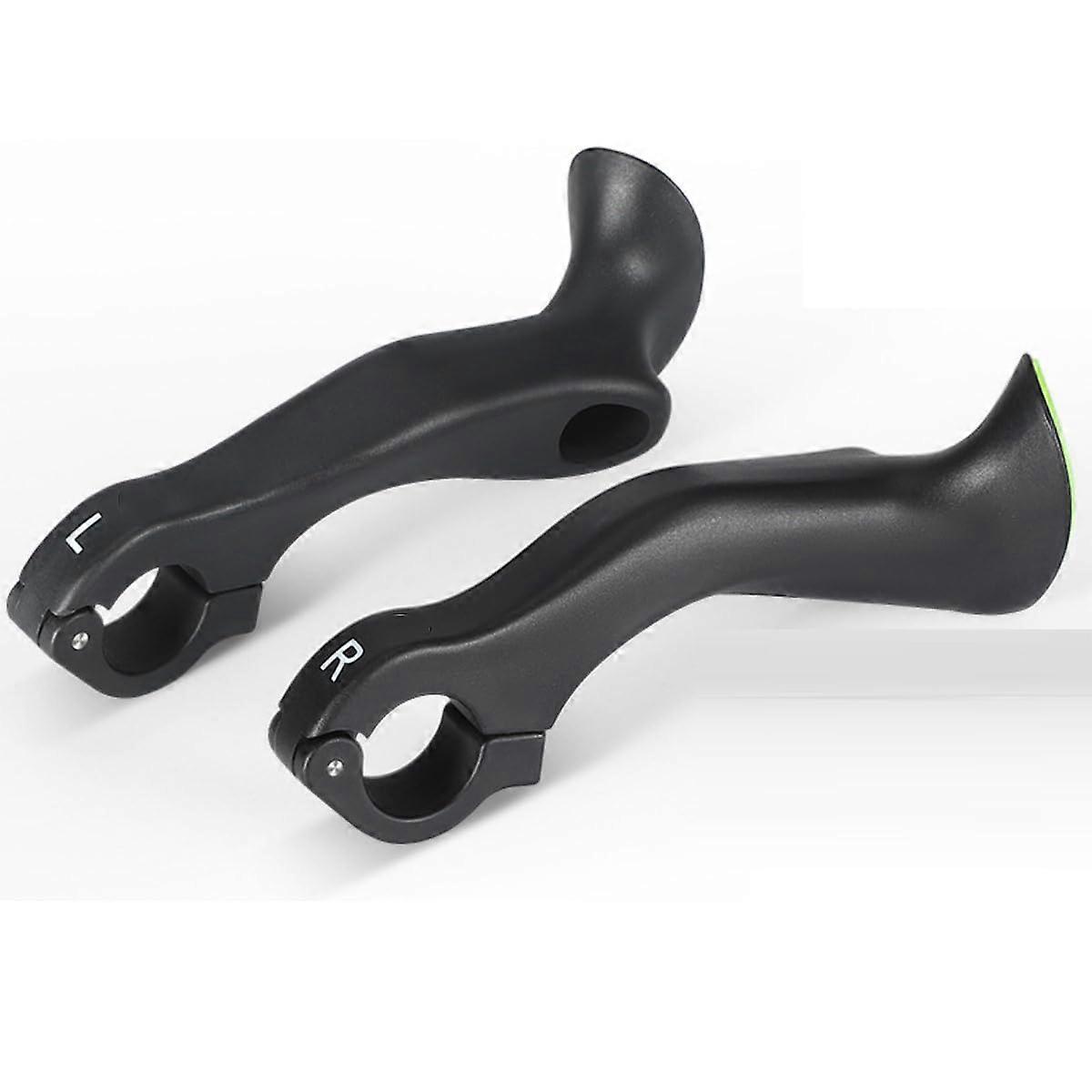 Bicycle Bar End Nylon Handlebar Ends Non-Slip MTB Horns for Adults 21.8mm-22.2mm Compatible with Mountain Bikes