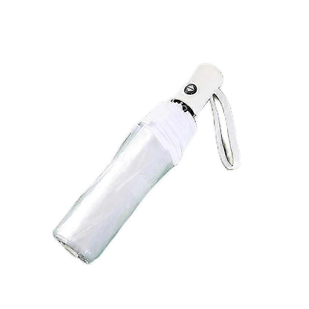 Umbrellas for Rain Transparent Folding Full Automatic Creative Threefold Travel