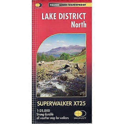 Lake District North Xt25 Superwalker Map