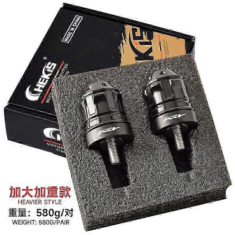 Modified handlebar plug suitable for KYMCO Kwangyang KRV180, aluminum alloy handlebar plug accessories and handlebar balance terminal