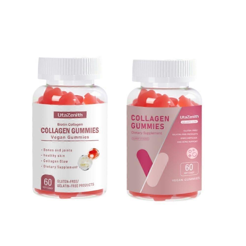 Collagen gummies, with vitamin E, combination pack