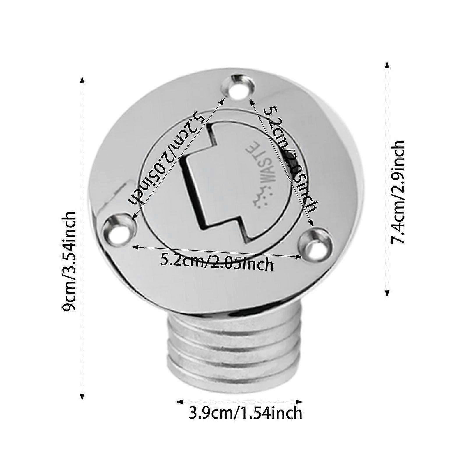 Generic Boat Deck Filler Cap for Waste Water Marine Hardware for Trucks