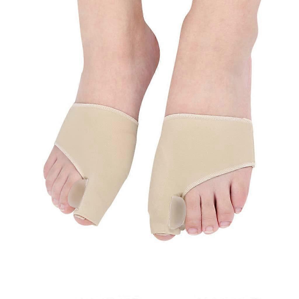 Toe Separator, Hallux Valgus Bunion Corrector Orthotics, Foot Bone Thumb Adjuster Correction Pedicure Sock Smoother