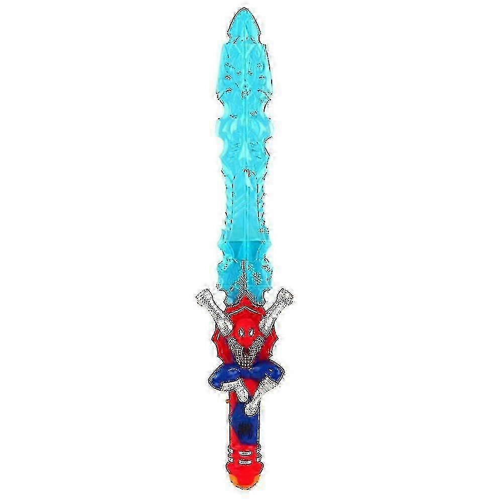 2024 Spiderman Super Hero Sword Sound Toy with LED Lights for Kids Fast