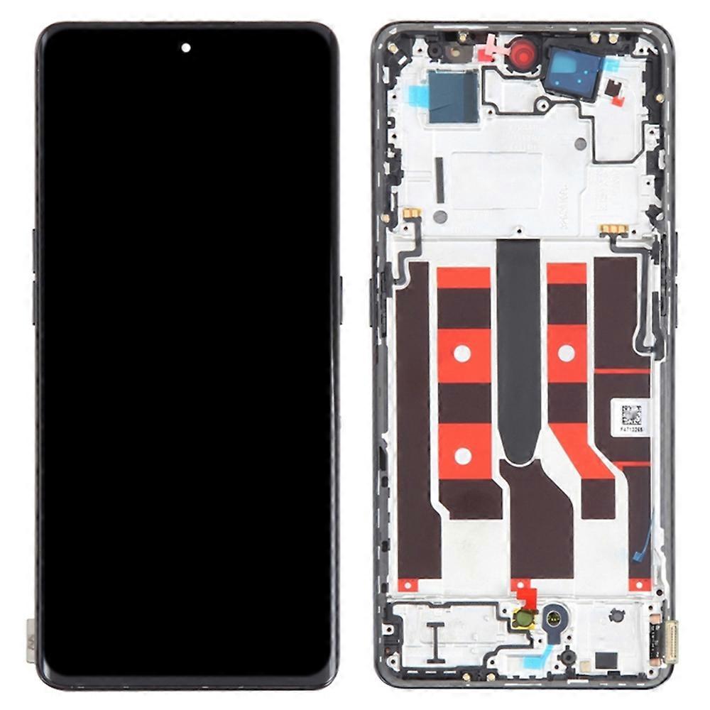 For Oppo Reno8 T 5G Grade C OLED Screen and Digitizer Assembly Frame Spare Part (Without Logo)