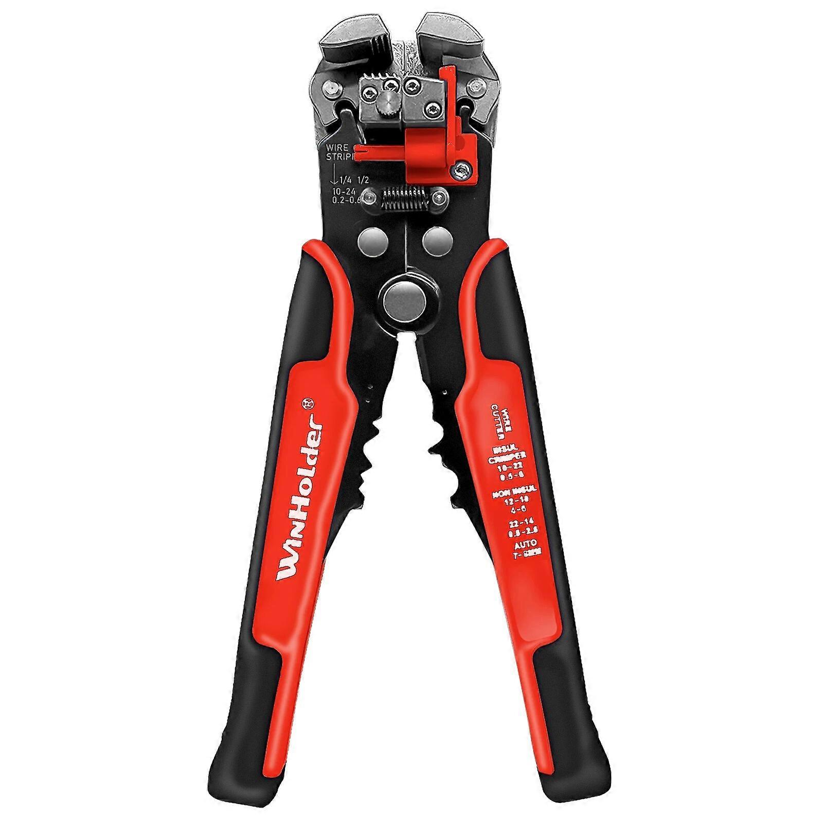 Professional Electrician Wire Tool Cable Wire Stripper Cutter Crimper Automatic Crimping Stripping Plier~00040