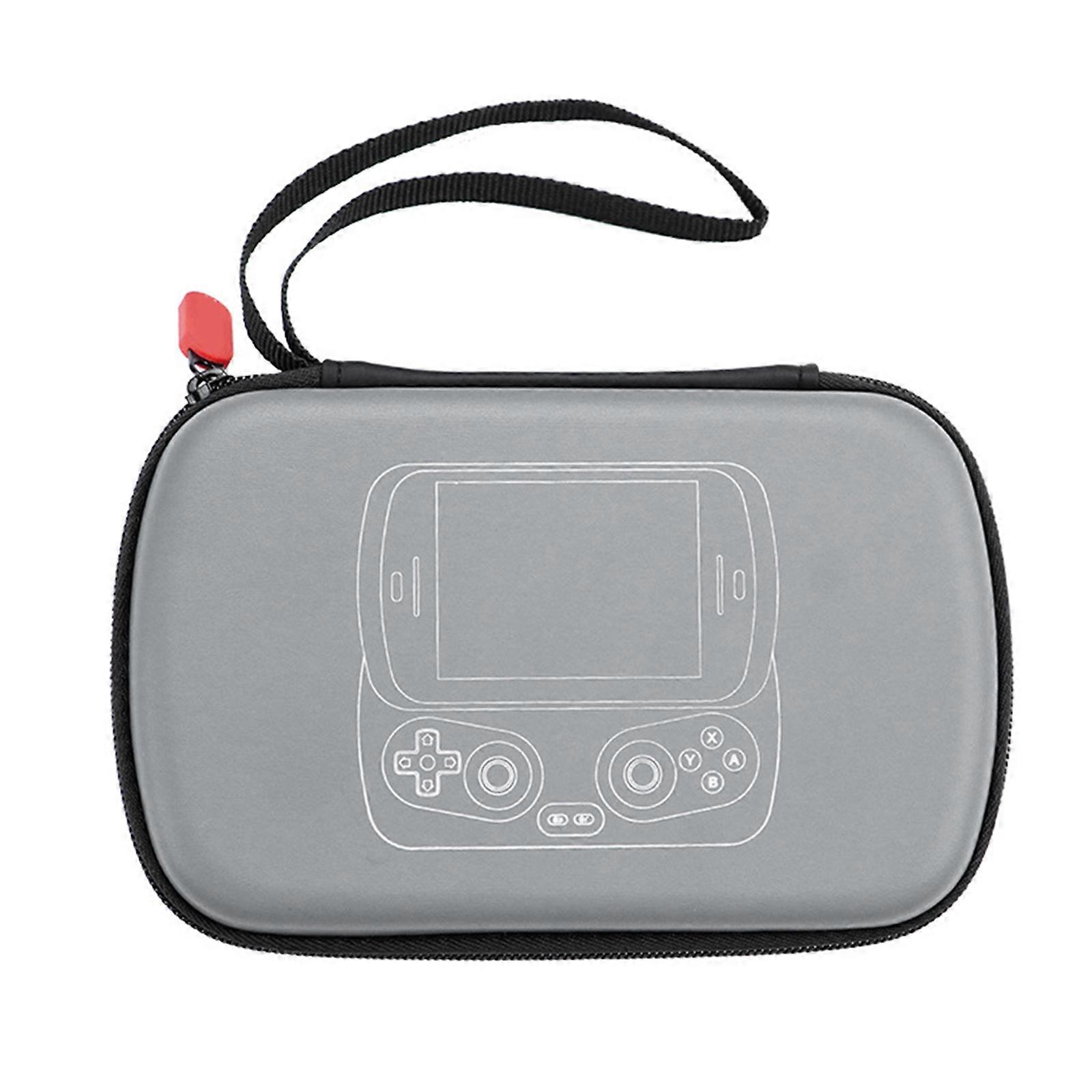 Portable Waterproof Carrying Case For RG Slide Gaming Console Storage Organizers Pouch Easy Carry Dustproof Lightweight  grey