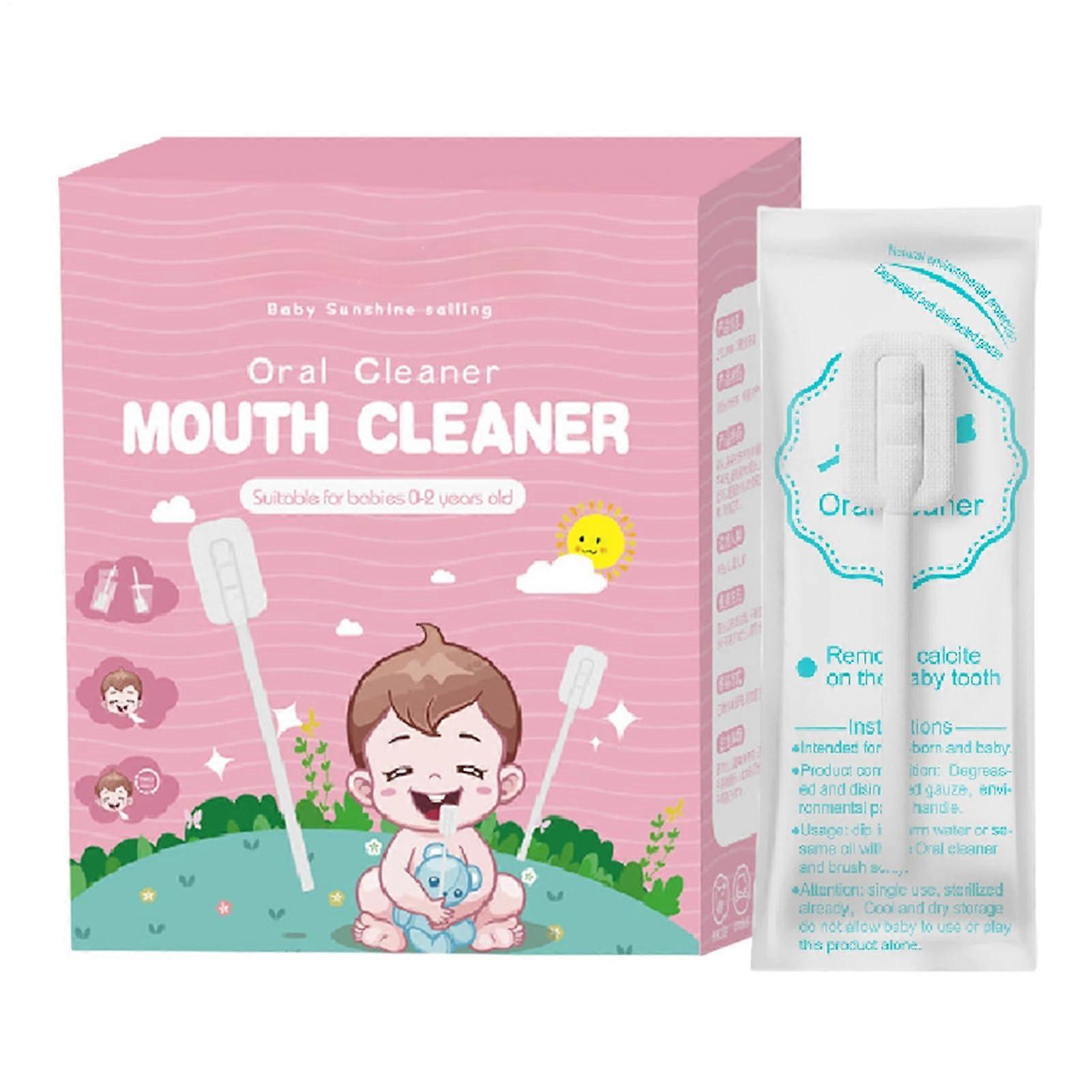 Baby Cleaner: Tongue Cleaner, Soft Gauze and Palate Cleaner, Portable Flexible Toothbrush for Infant Oral Care, 1 Piece