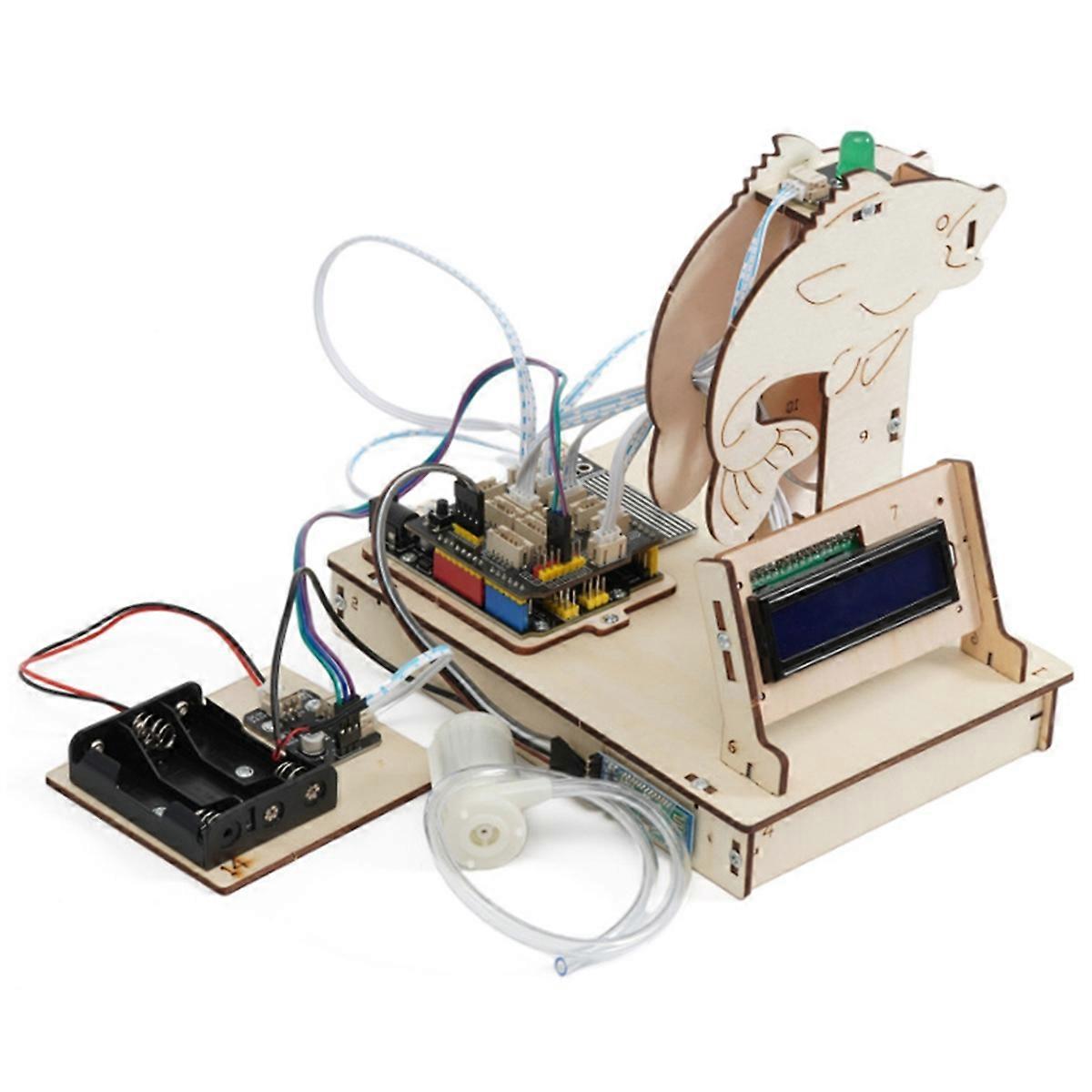 Smart Automatic Flower Watering System DIY Science Experimental Tool Kit with R3 Development Board for Learning