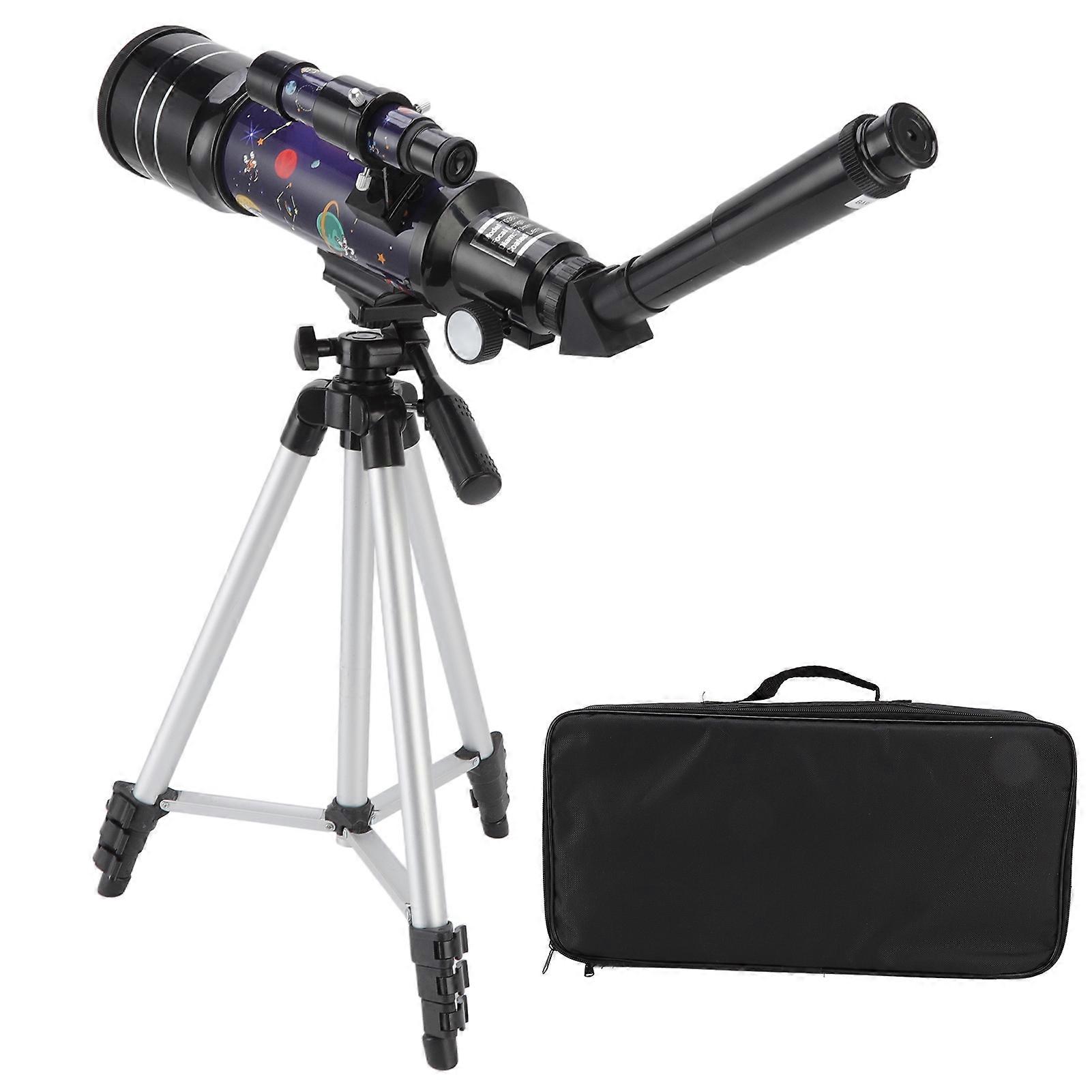 Kids 90X Magnification 70mm Aperture Easy Assembly Wide Application Astronomical Telescope for Kids