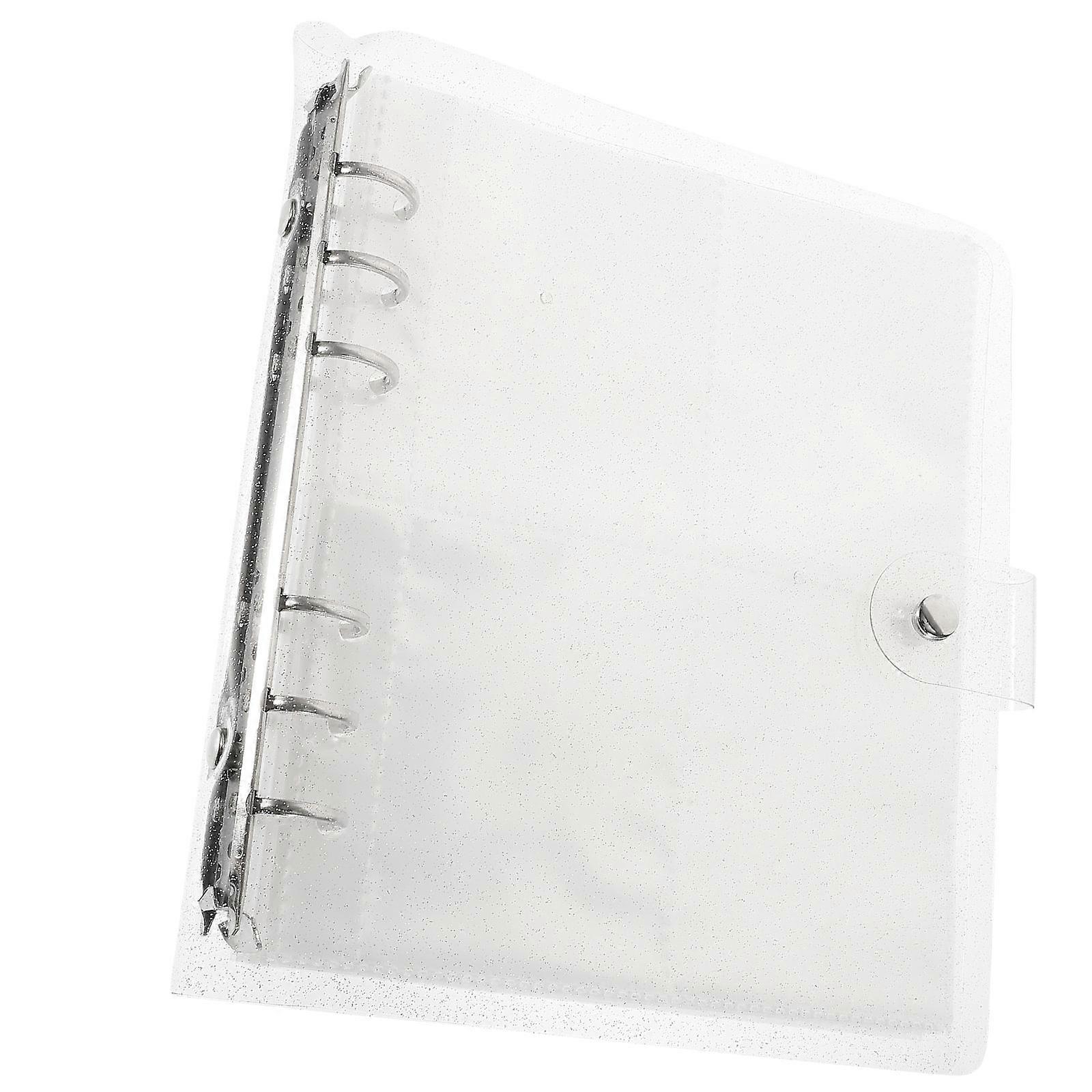 Binder Photo Sleeves Book-Like Shape Clear Photo Album Wedding Events Business Card Holder 1Set