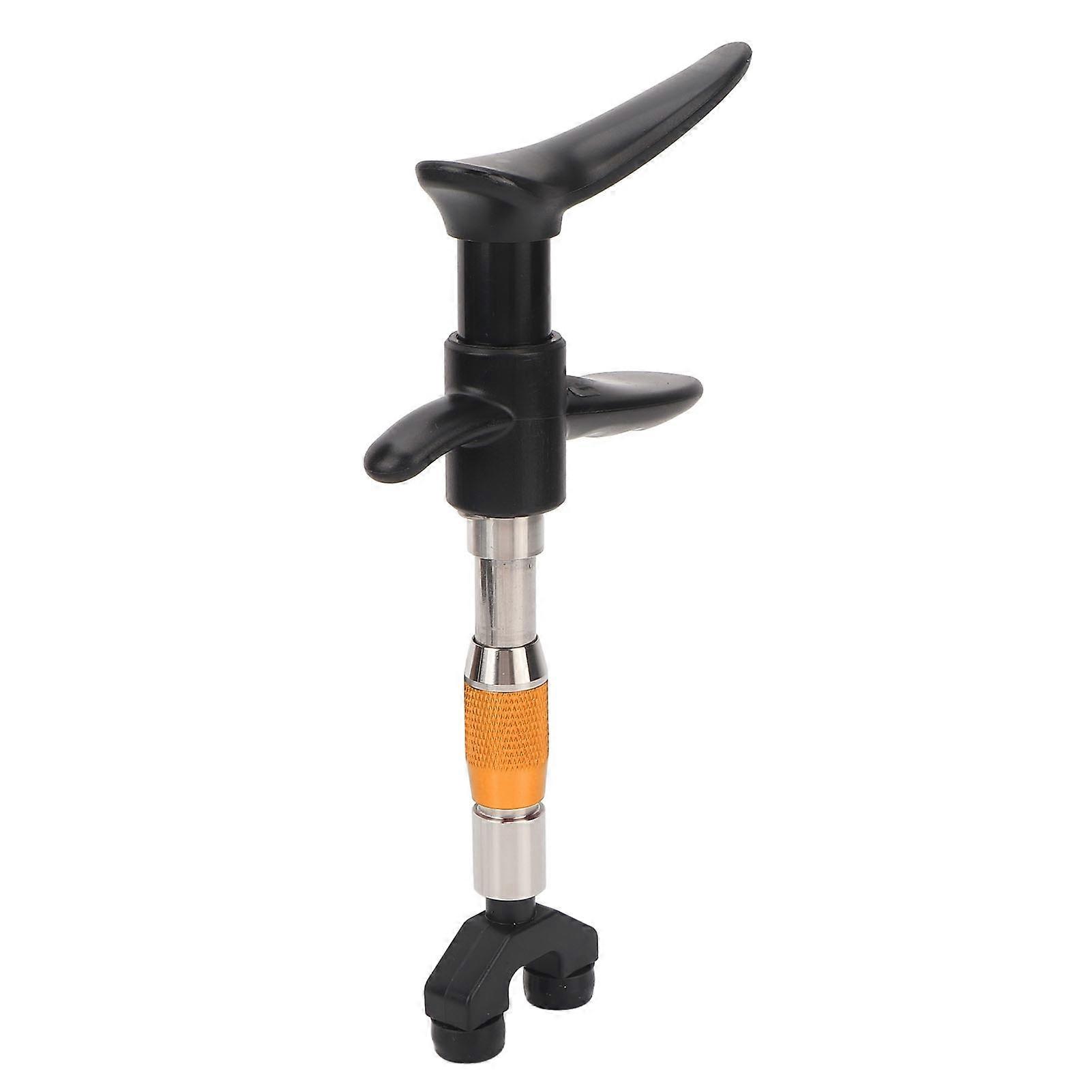 Manual Chiropractic Adjusting Tool 10 Gear 4 Heads Corrosion Resistant Adjustable Spine Therapy Tool with Aluminum Case Gold