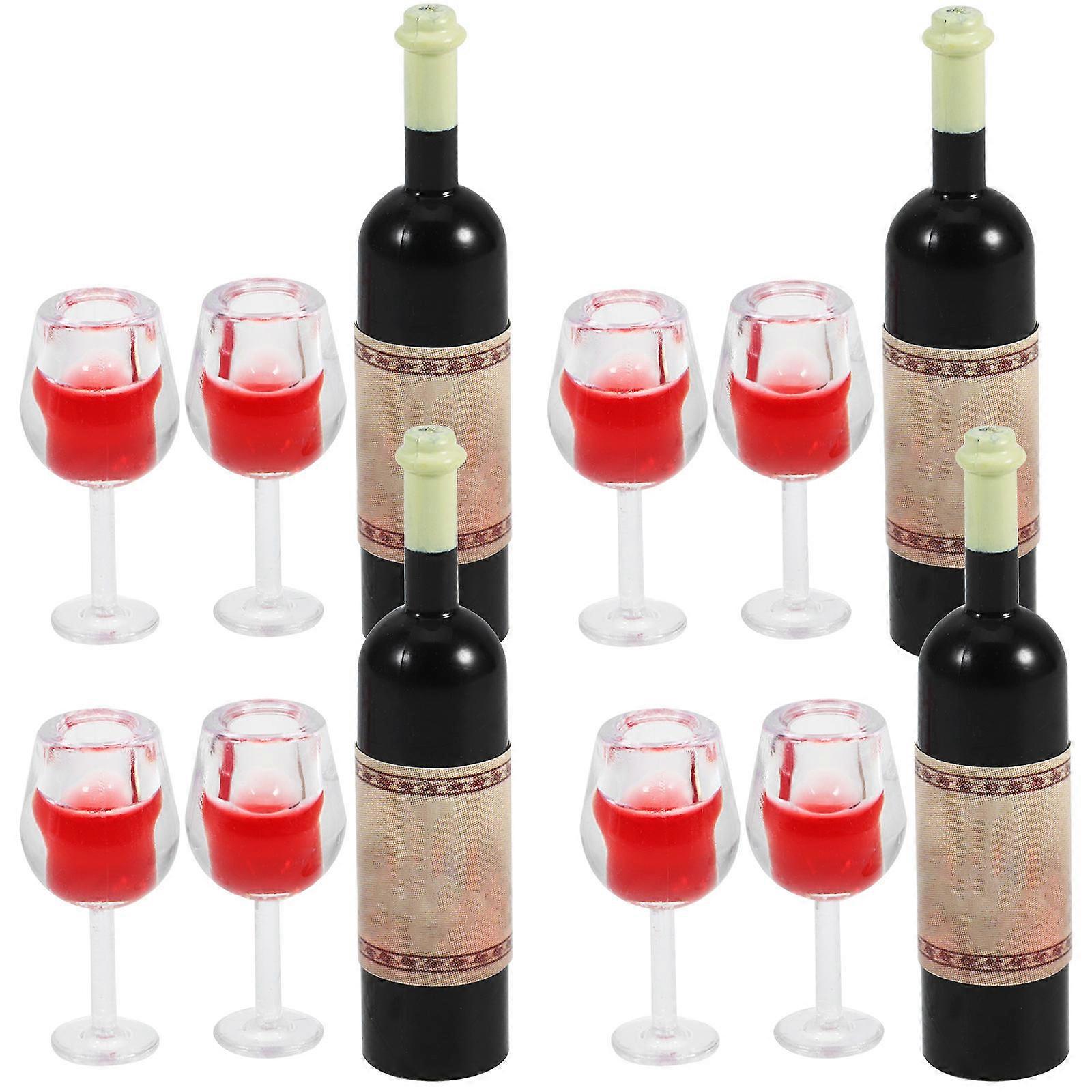 Mini Tableware Model Cups Mini House Decoration 1.90X0.90X0.90cm 12 Pcs