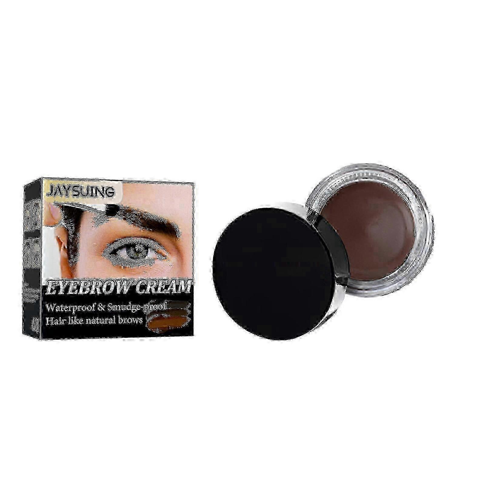 Jaysuing Eyebrow Cream Waterproof, Quick-drying, Non-fading, Non-smearing, Smooth To Create Three-dimensional Natural Wild Eyebrow Cream
