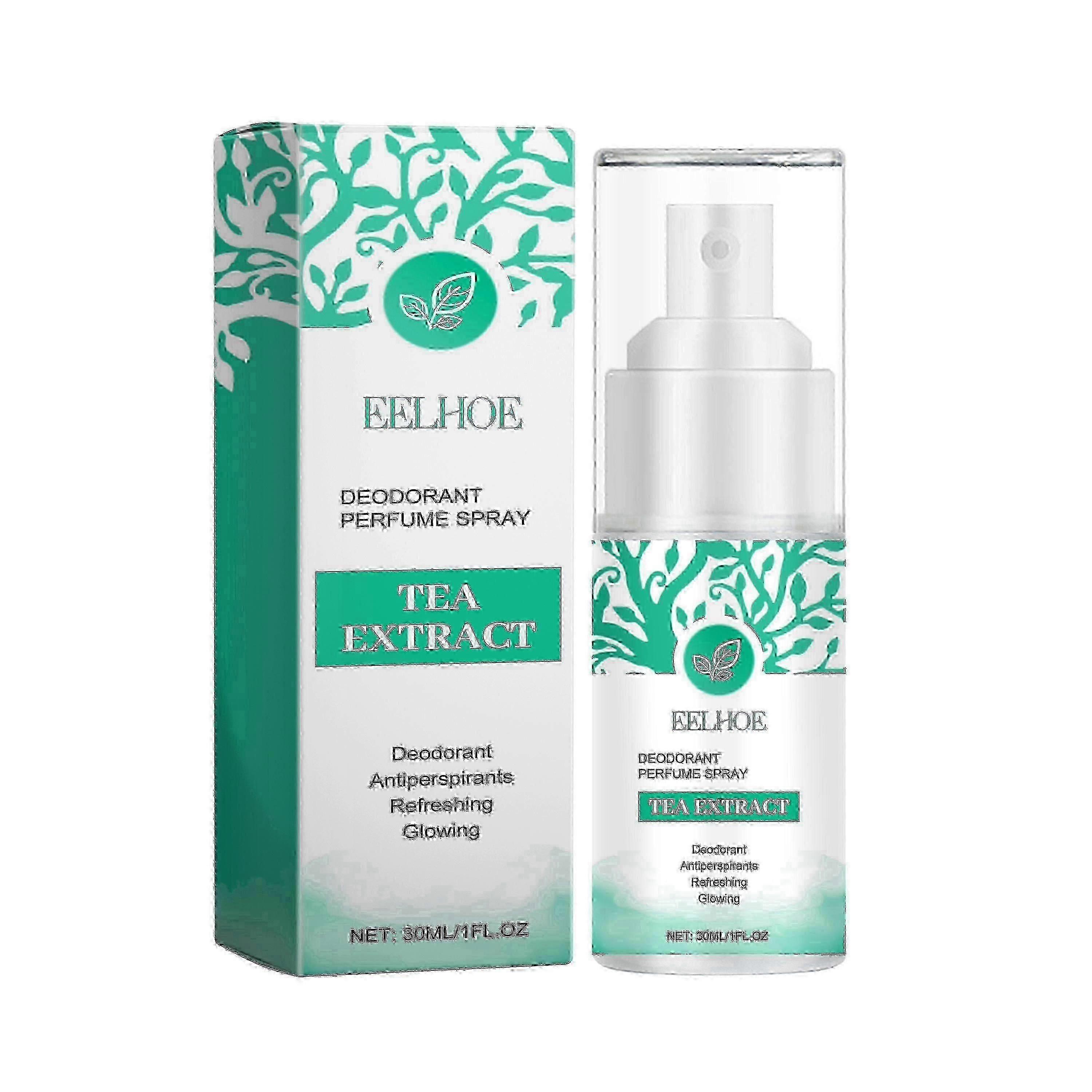 Thé vert Aisselles Déodorant Spray, Déodorant Léger Longue Durée Déodorant Déodorant Rafraîchissant Spray
