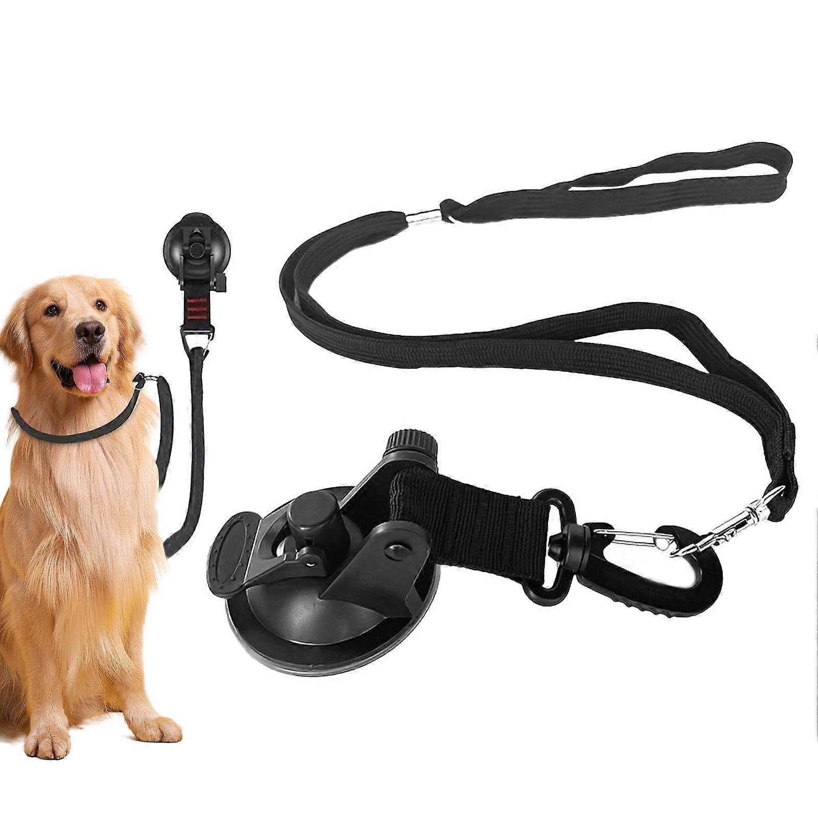 Bath Lead for Dogs with Suction Cup Safe, Adjustable, Strength, Hands Washing