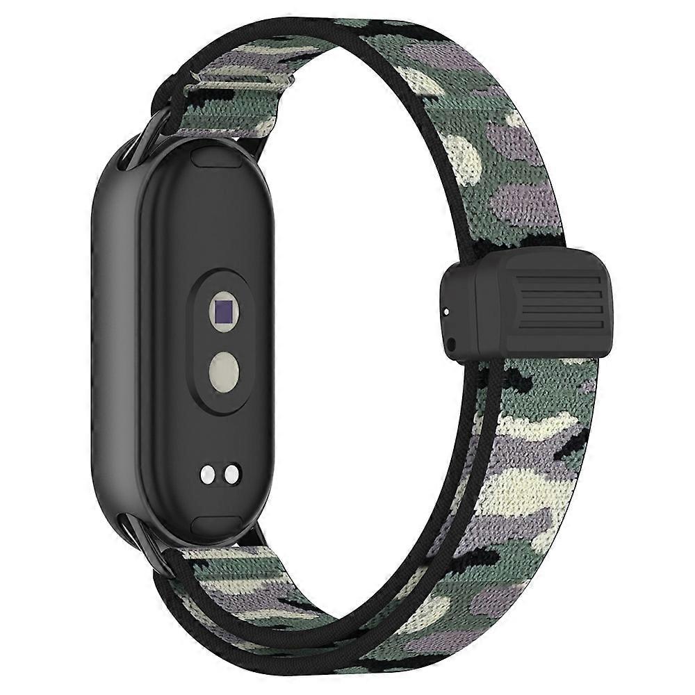Nylon óraszíj a Xiaomi Smart Band 10 9 9 NFC 8 mágneses kapocs állítható csuklópánthoz