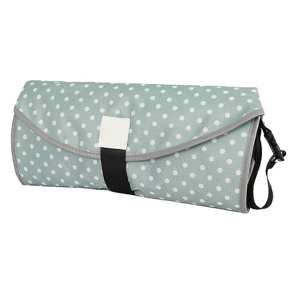 Baby Changing Mat Portable Waterproof Foldable Travel Changing Mat for Newborns and Toddlers, Dark Green, Universal Size