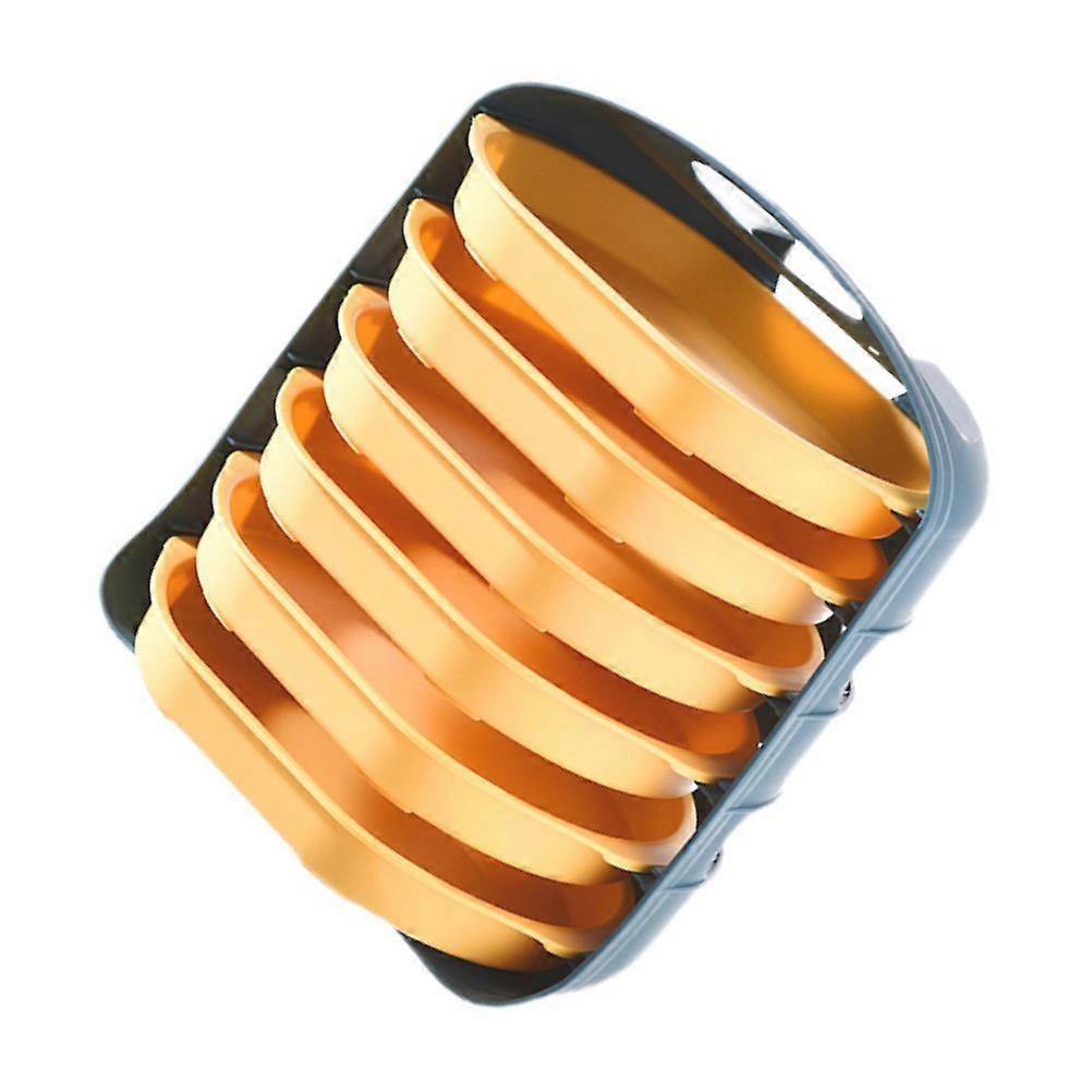 Draining Rack Kitchenware Drain Board For Casual Gathering Everyday Use Yellow Plastic 1Set