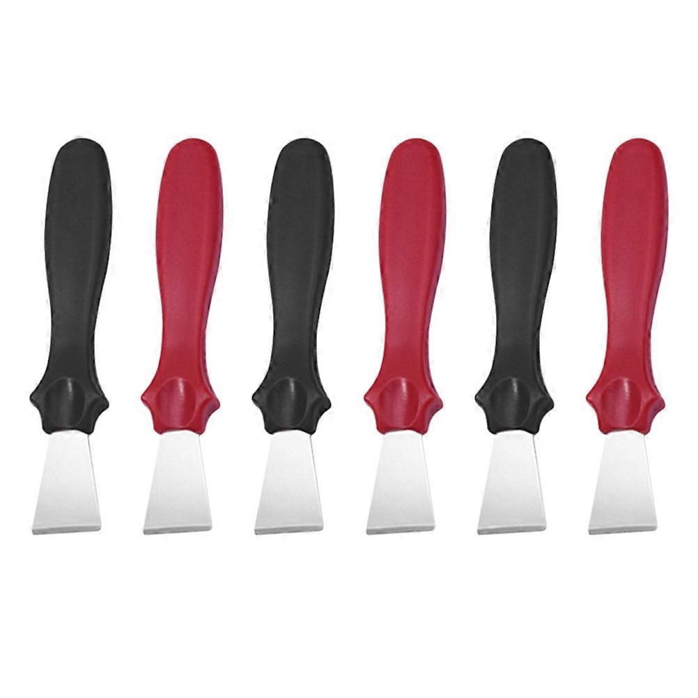 Freezer Cleaning Tools Stainless Steel Ice Kitchen Refrigerator Spatulas Assorted Color 6Pcs Scraping Stubborn Stains