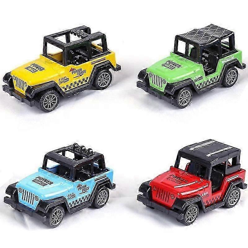 Pull Back Car Model Off-road Vehicle Model Toy - Dd