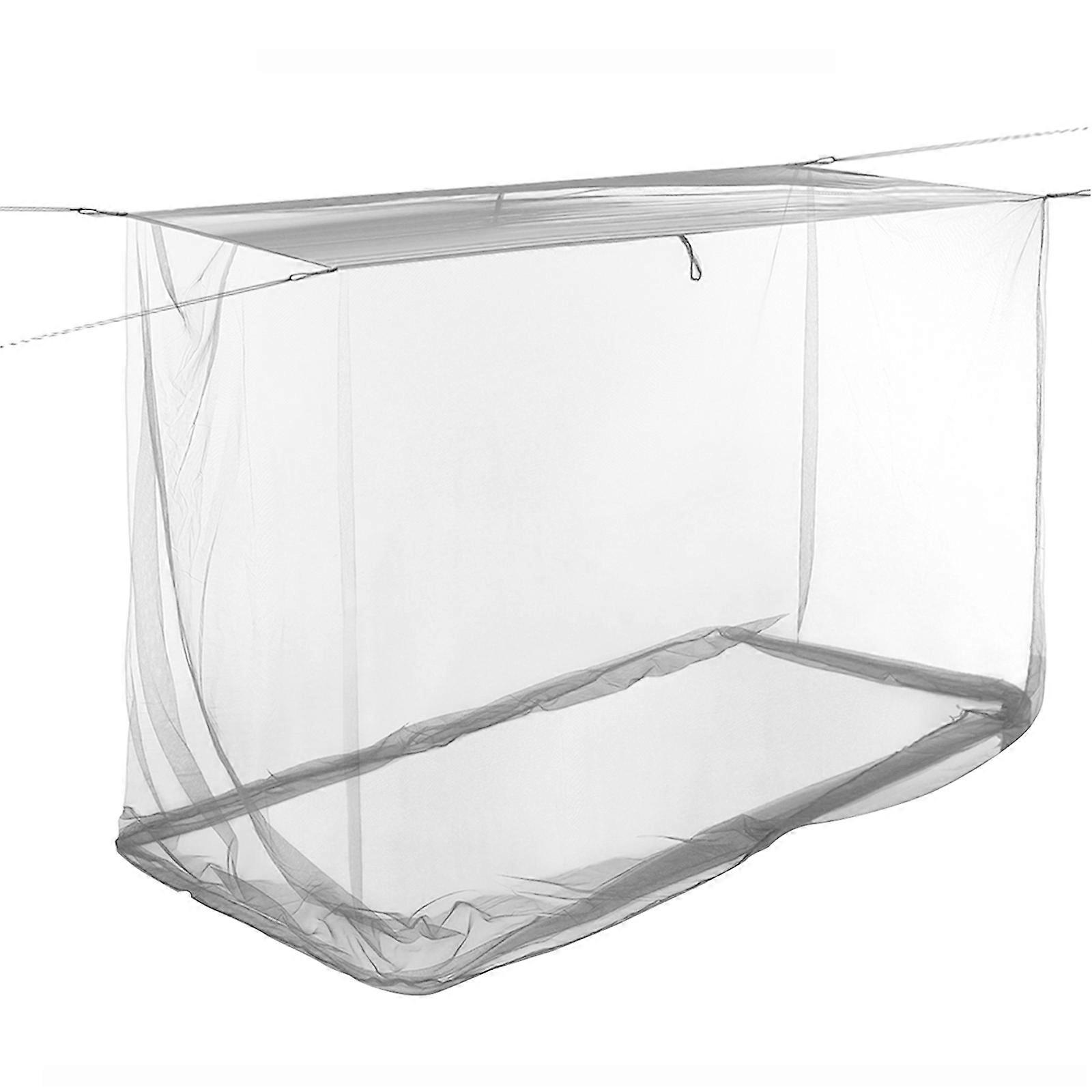 Sturdy Polyester Outdoor Net Shelter Travel Solution With Fine Mesh Technology for Summer Trip  White