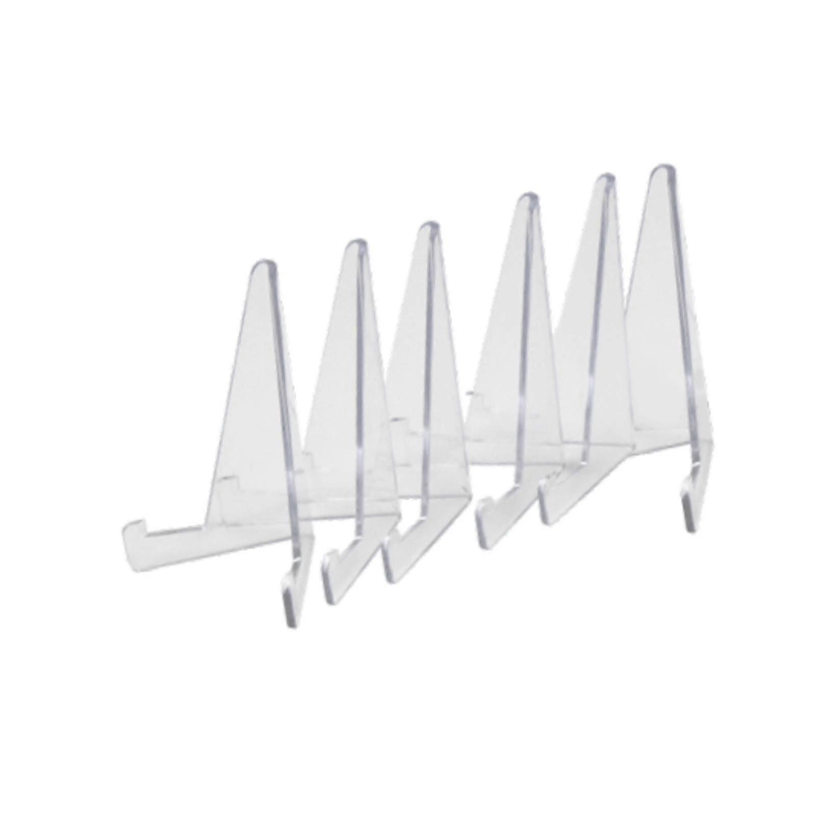 6Pcs Football Card Display Stand Portable Compact Waterproof Display Shelves