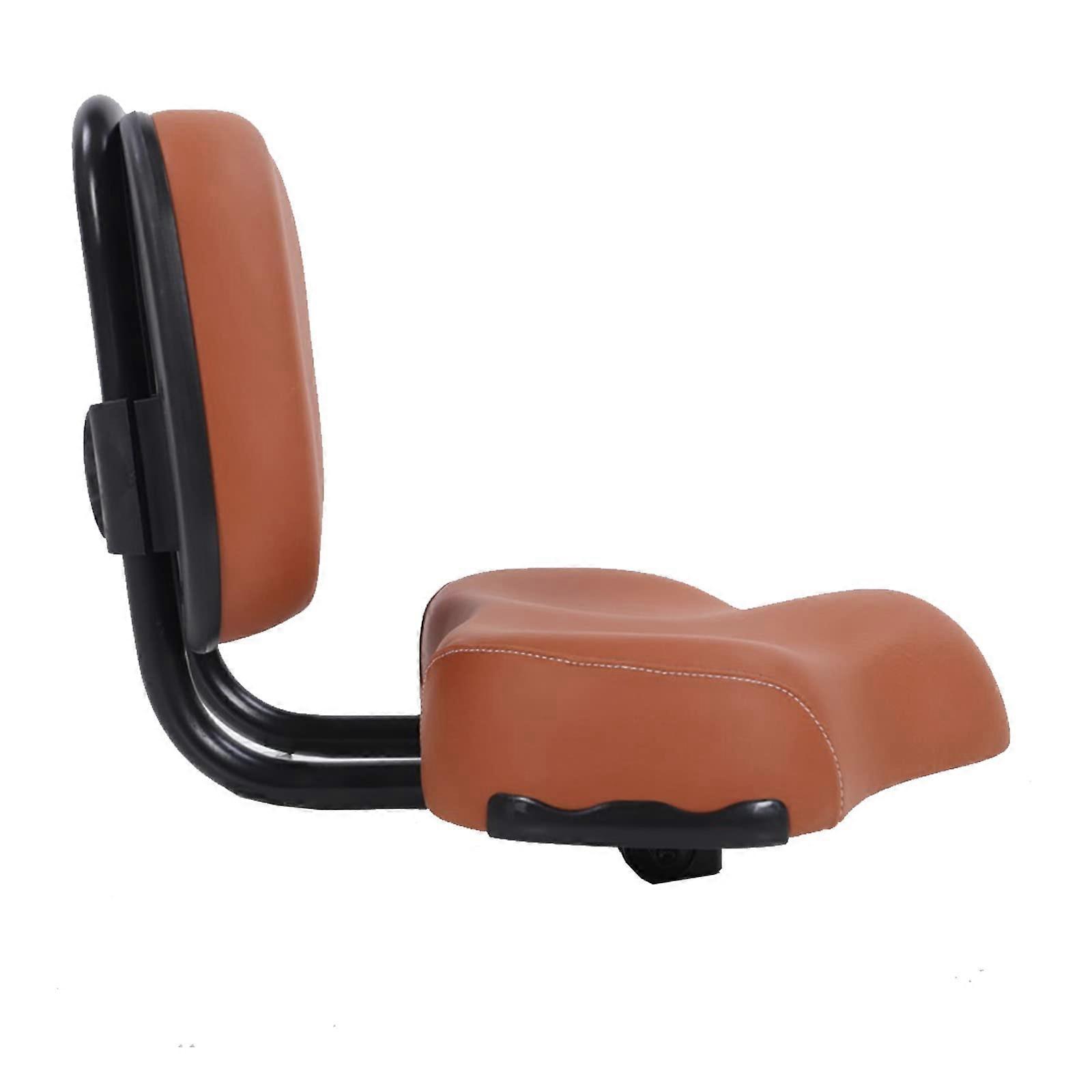 Universal Backrest Saddle, Wider Bicycle Seat, Shock Absorbing Memory Foam Backrest Black / Blue