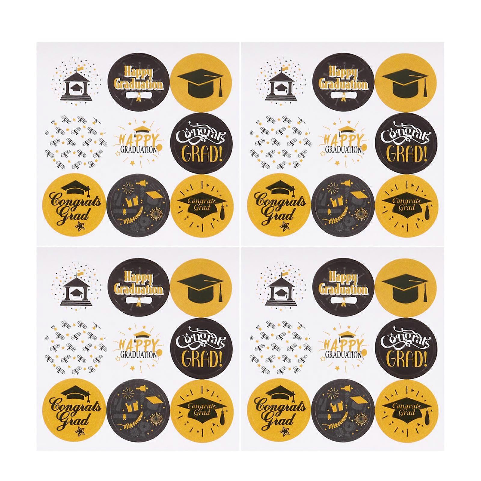 DIY Handmade Craft Projects Stickers Graduation Style Assorted Color 360Pcs