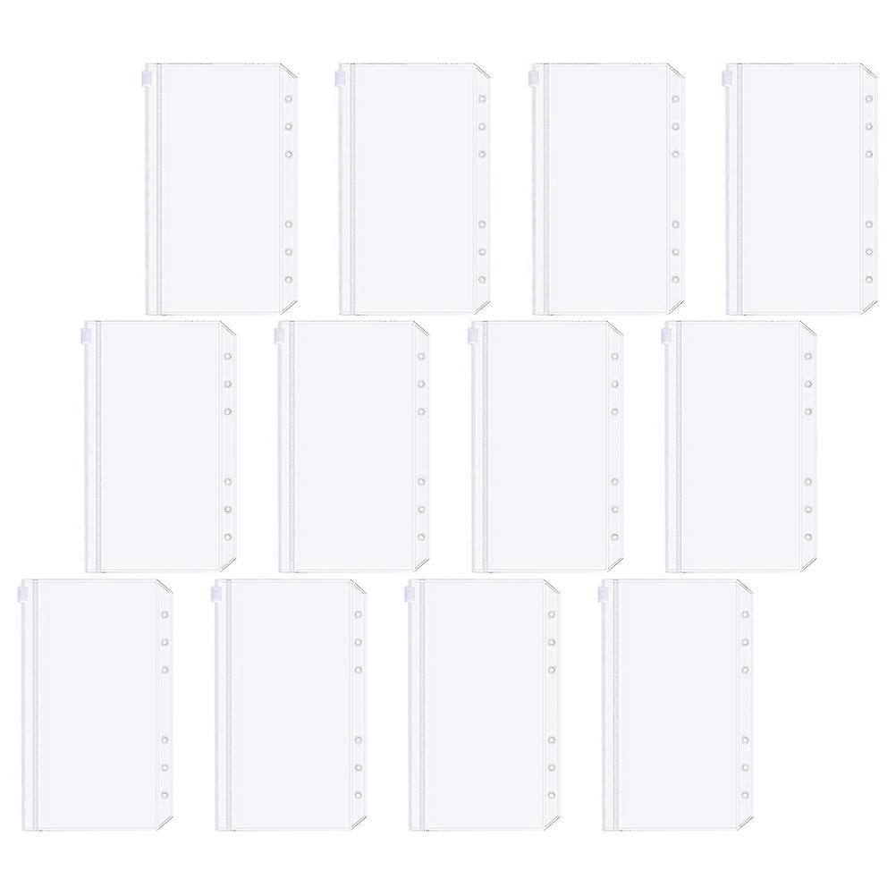 Document Organizer Bag Binder Pockets File Storage For Office With Water-Resistant Feature 12Pcs