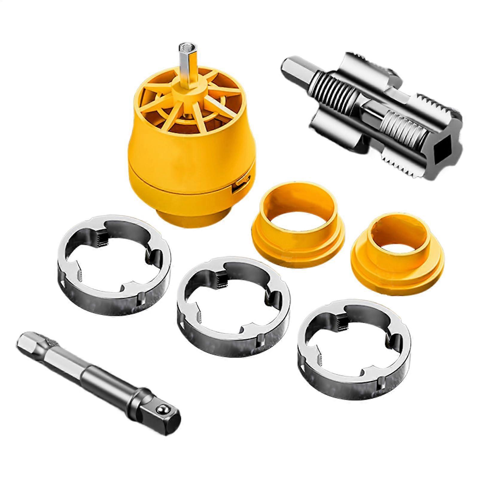 Thread Cutter Sanitary Maintenance Set Multifunctional Precise for Industrial Repairs in 1/2 Inch and 3/4 Inch Sizes