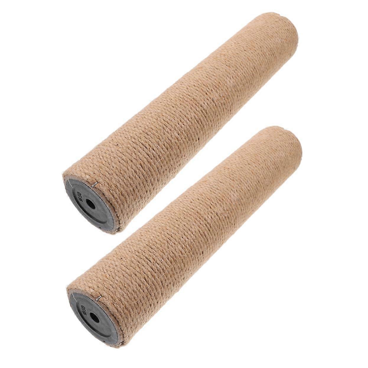 2 Pieces Cat Scratching Post Replacement Columns Quality Sisal for DIY Cat Tree