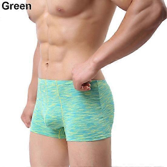 Sleep Underwear Men's Underwear Shorts Bulge Boxer Briefs Soft Trunks Plus Size Pouch Cool Modal Underpants For Men