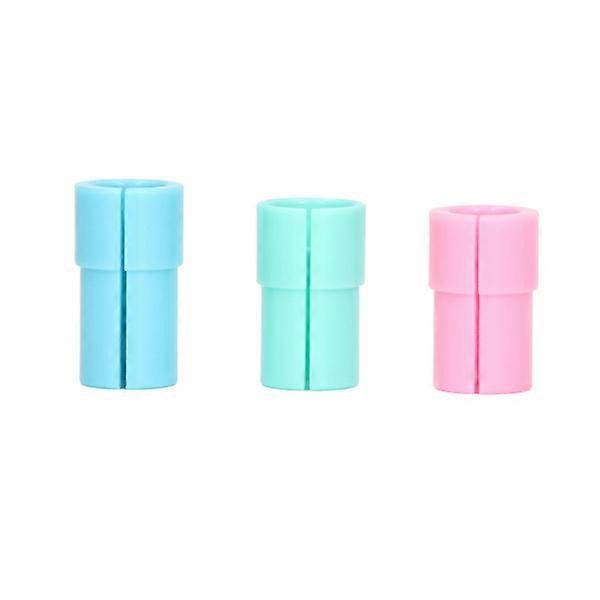 Pen adapter set for Sharpie for Cricut (for Explore Air for Explore Air 2 for Explore Air 3 for Maker); 3 pcs (1 pc each of green, blue, pink).