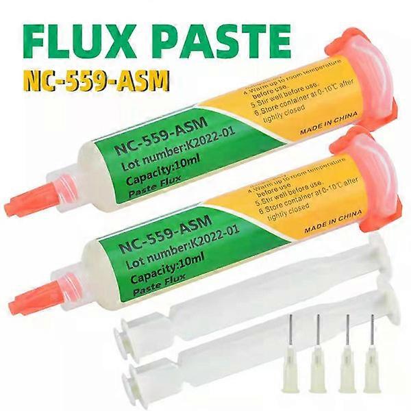 NC-559-ASM Solder Flux 100% Original BGA PCB No-Clean 10cc NC-559-ASM SQBB