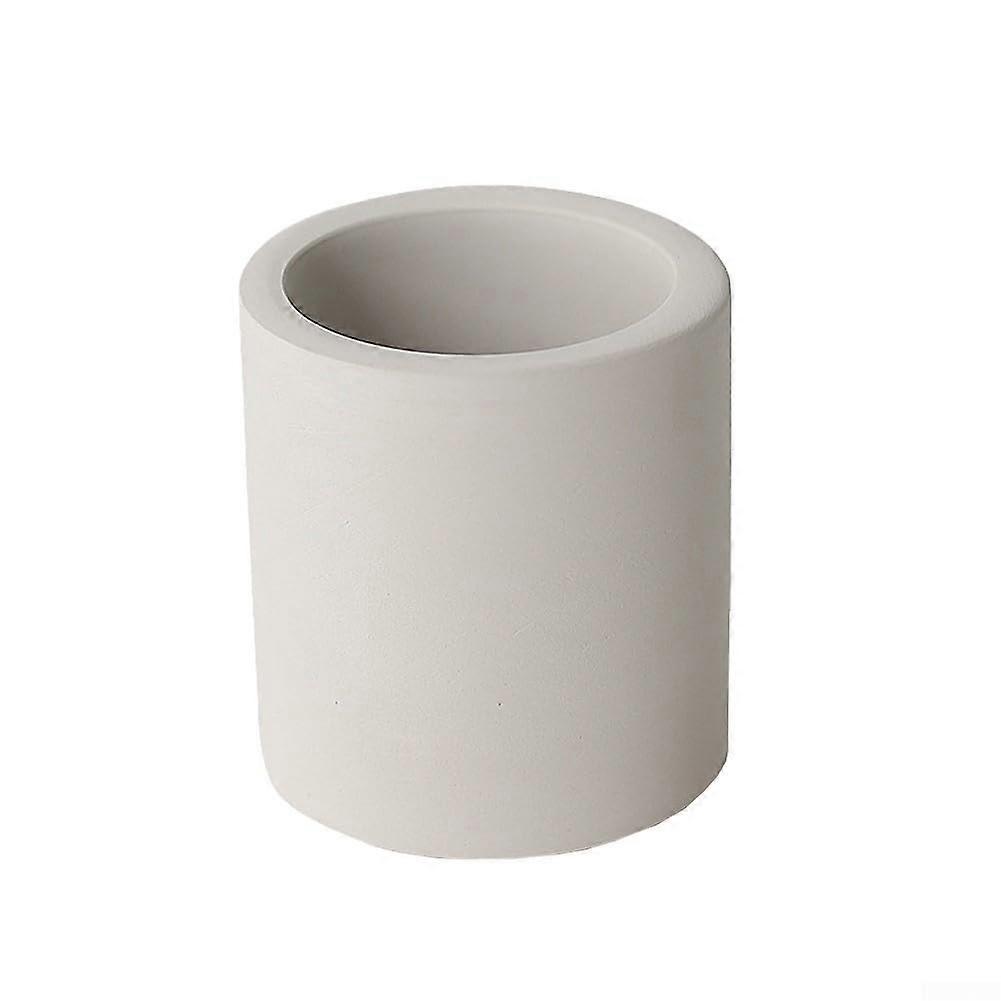 Diatom Mud Storage Solution, Quick Drying Toothbrush Cup for Any Home (Flat Grey)'