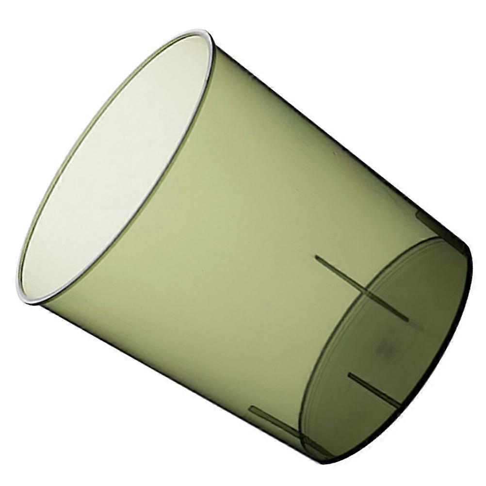 Olive Green PET Storage Bucket for Home Use Premium Material Simple Style Design Fits Desk