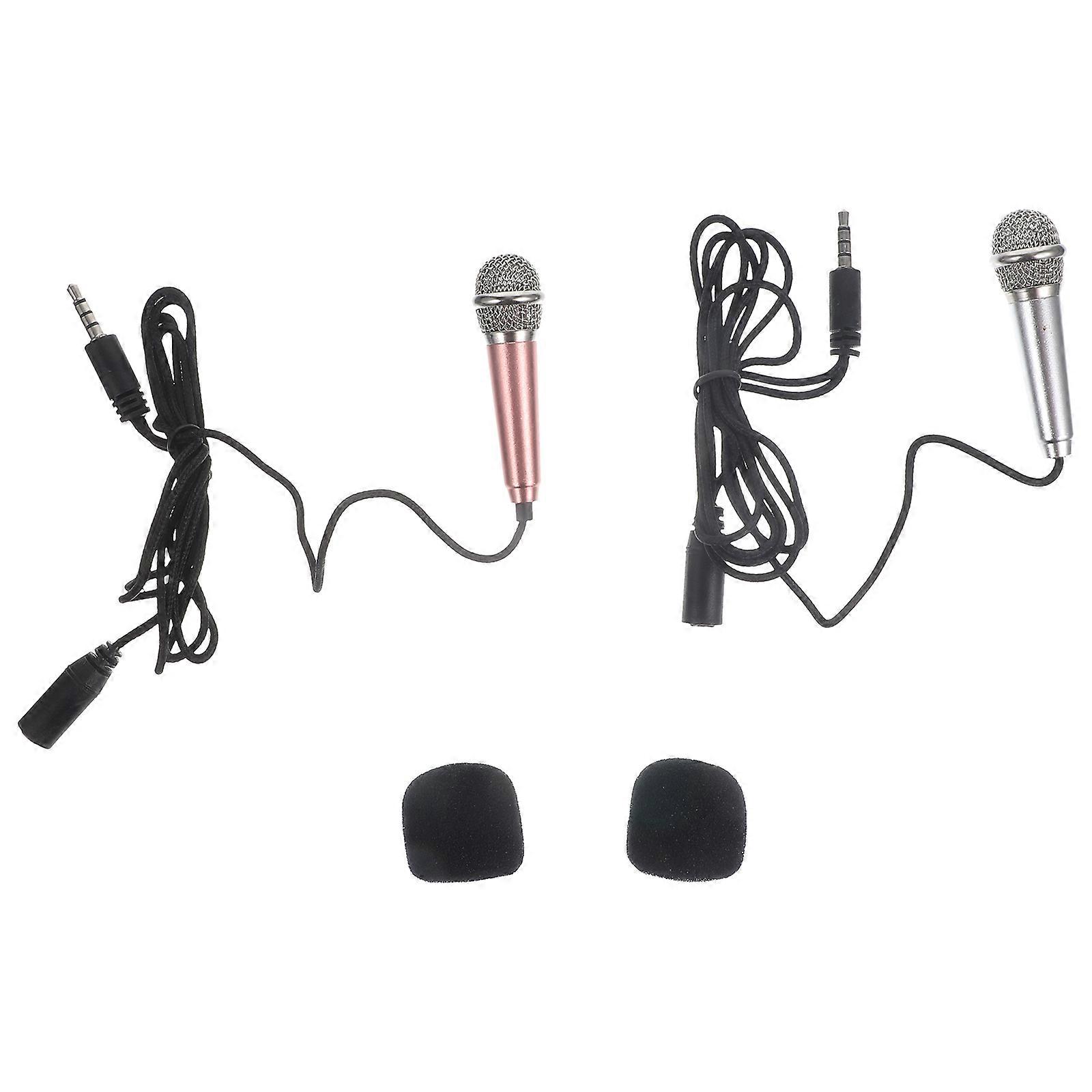 Here's a refined and professional product description for your **2pcs Mini Microphone Adorable Compact Vocal Mic**:
### **2PCS Mini Microphone