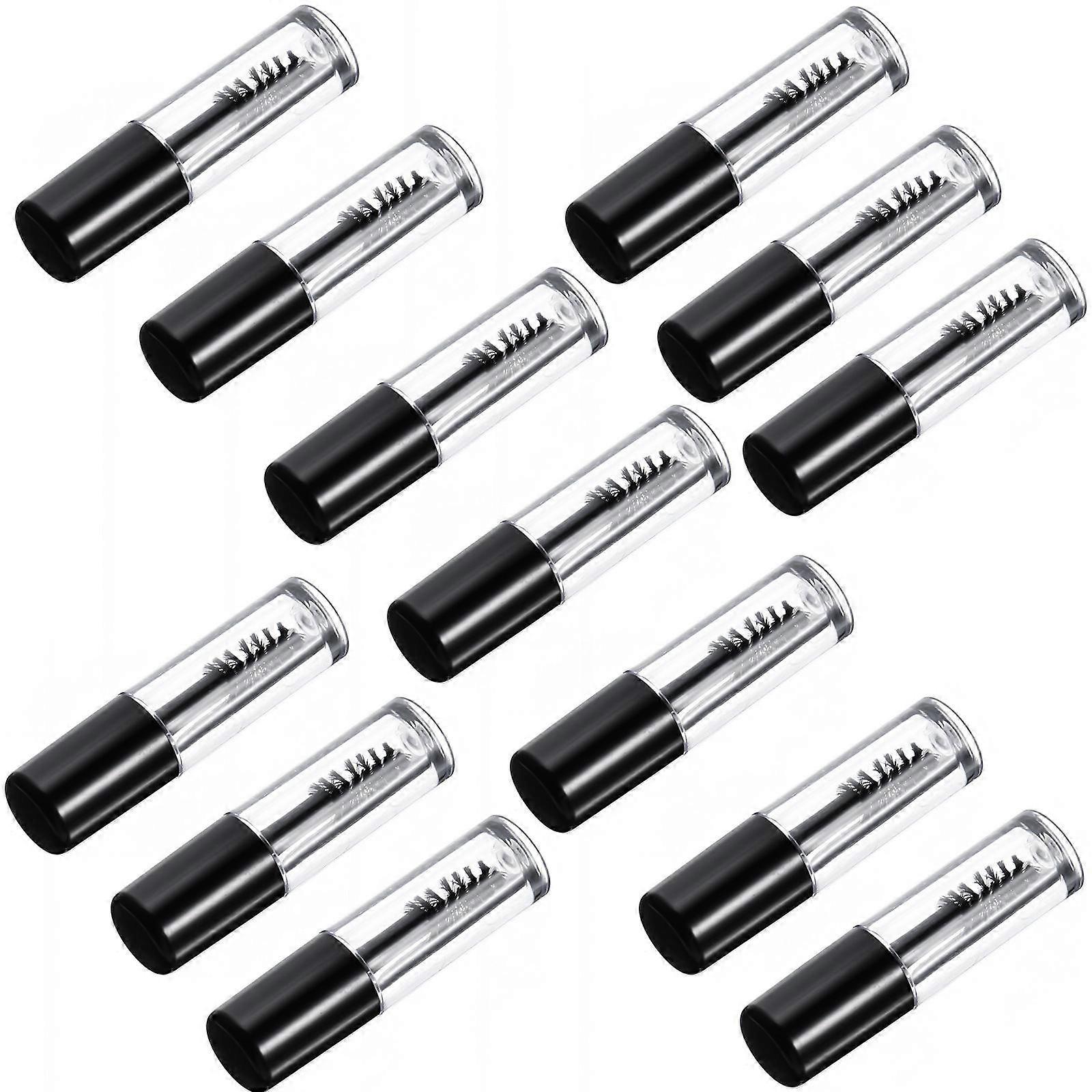 20pcs Refillable Eyelash Tubes, Empty Mascara Bottles for Eyelash Growth Oil, Durable Lightweight Containers with Wands for DIY Makeup and Travel Use
