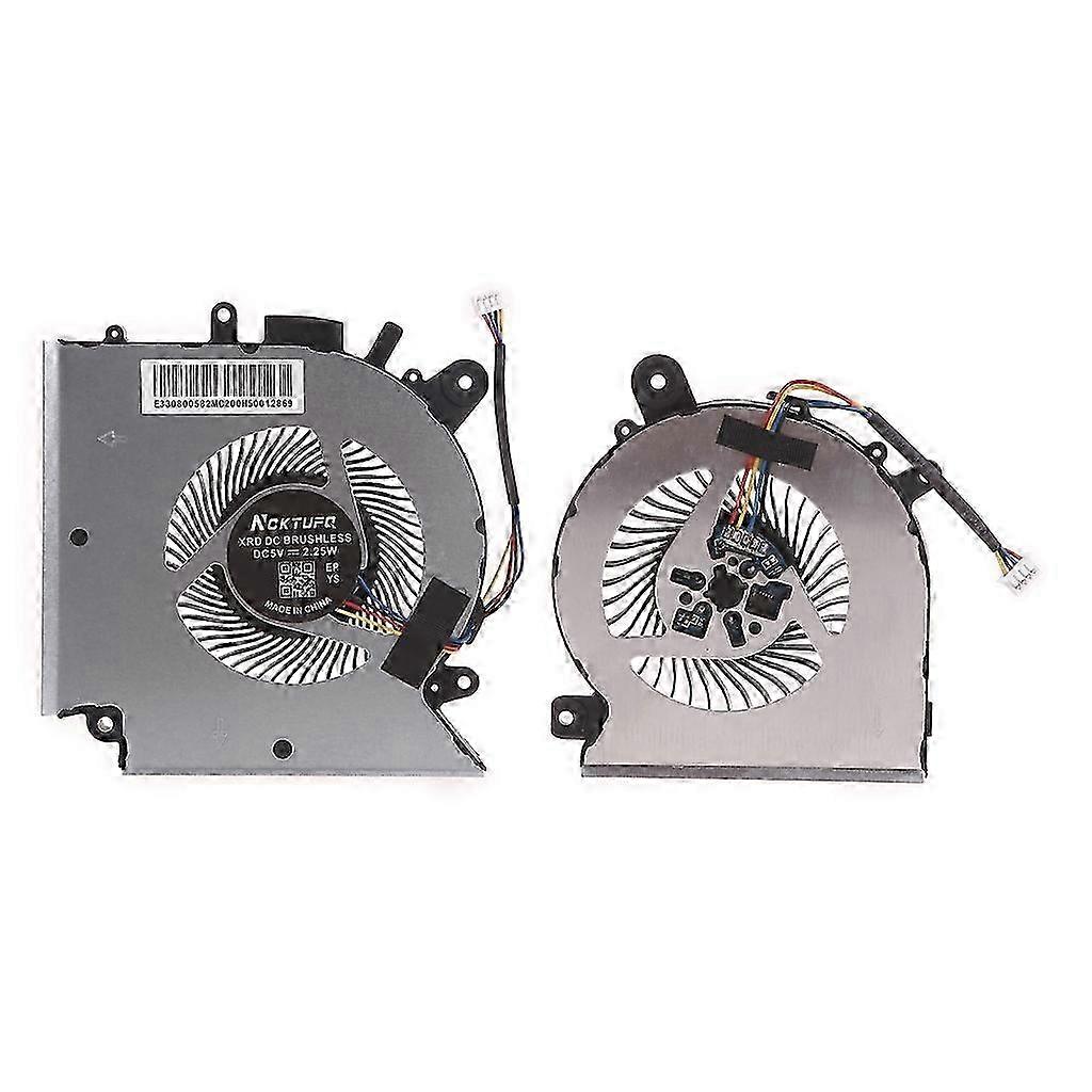 CPU GPU Fan Laptop Cooling Fan DC 5V 4 pin Radiator for MSI Katana GF66 GF76